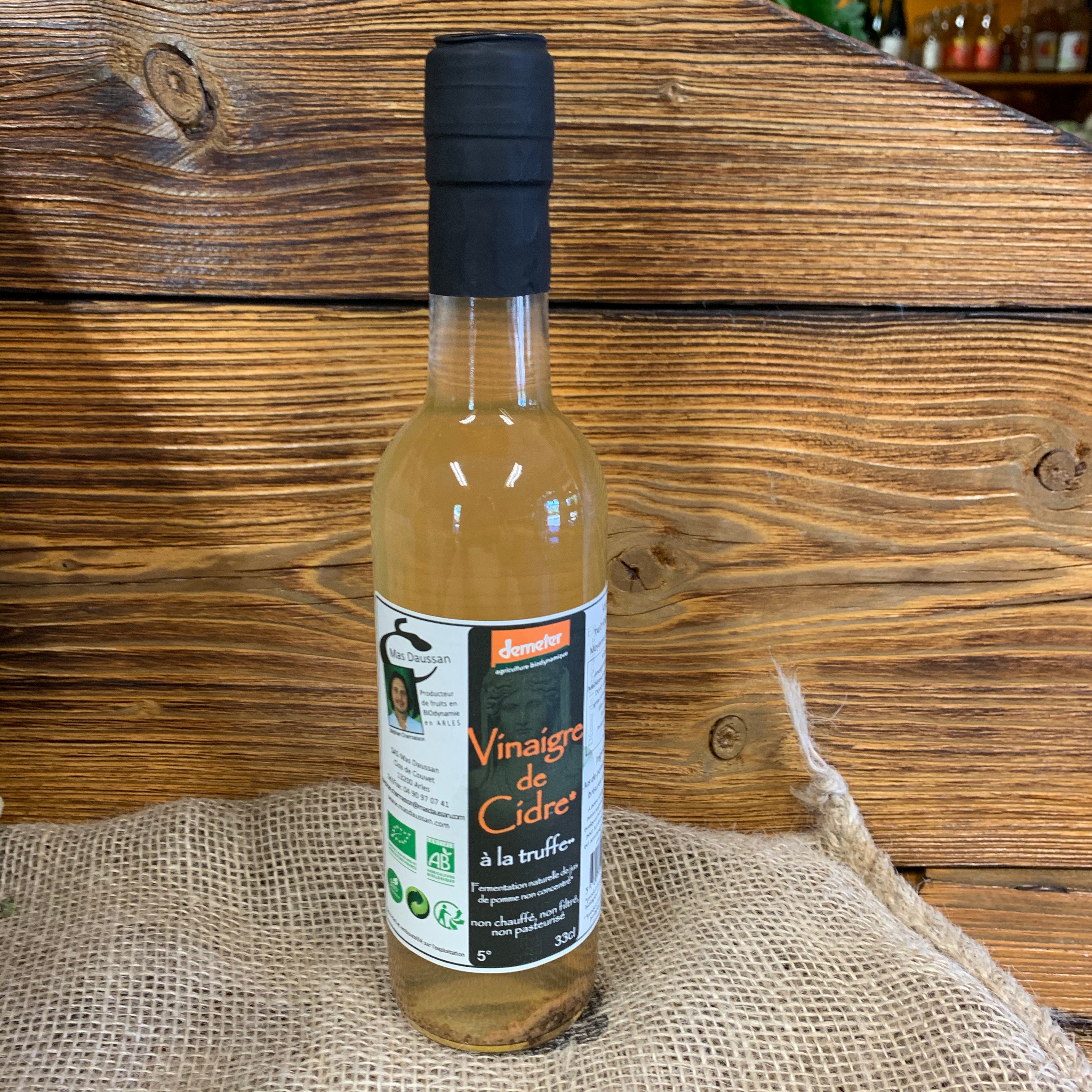 Vinaigre de cidre à la truffe du Mas Daussan 33 cl (13)