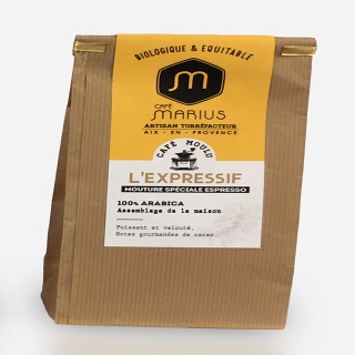 Café moulu L'Expressif 500g du café MARIUS