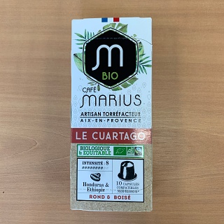 Café Le Cuartago Capsule X10 du café MARIUS