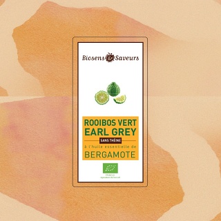 Rooibos Vert Earl Grey sans théine 100g (Aubagne 13)