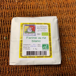 Farine blanche de riz 1 kg (Monfuron 04)