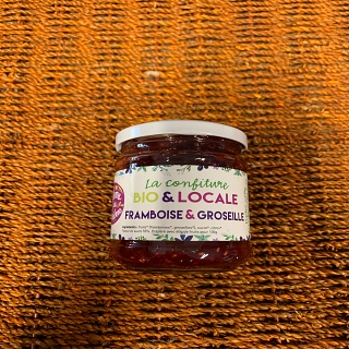 Confiture Framboise & Groseille de la Ferme de Cabrières (Lambesc 13)