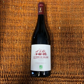 Vin rouge de la ferme de Violaine 2019  - IGP Bouches-du-Rhône (Venelles 13) 75cl