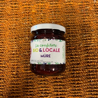 Confiture Mûre de la Ferme de Cabrières 240g (Lambesc 13)