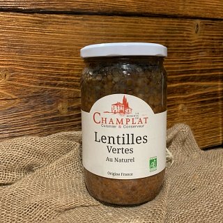 Lentilles vertes au naturel 445 gr (Gard)