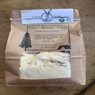 Farine de pois chiches 1kg de la Ferme Pastière (Meyrargues 13)