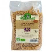 Macaroni semi-complète Lazzaretti 500 g (Avignon 84)
