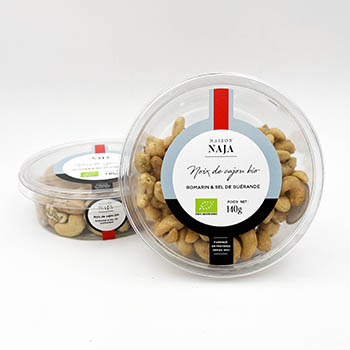 Noix Cajou Romarin sel Guérande de la Maison Naja 140g