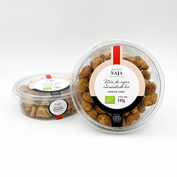 Noix Cajou Coco caramélisée de la Maison Naja 140g