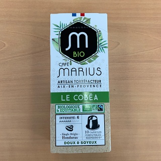 Café Le Cobéa Capsule X10 du café MARIUS