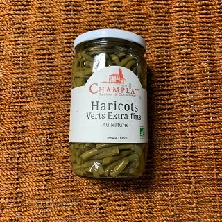 Haricots verts extra-fins au naturel 345 gr (Gard)