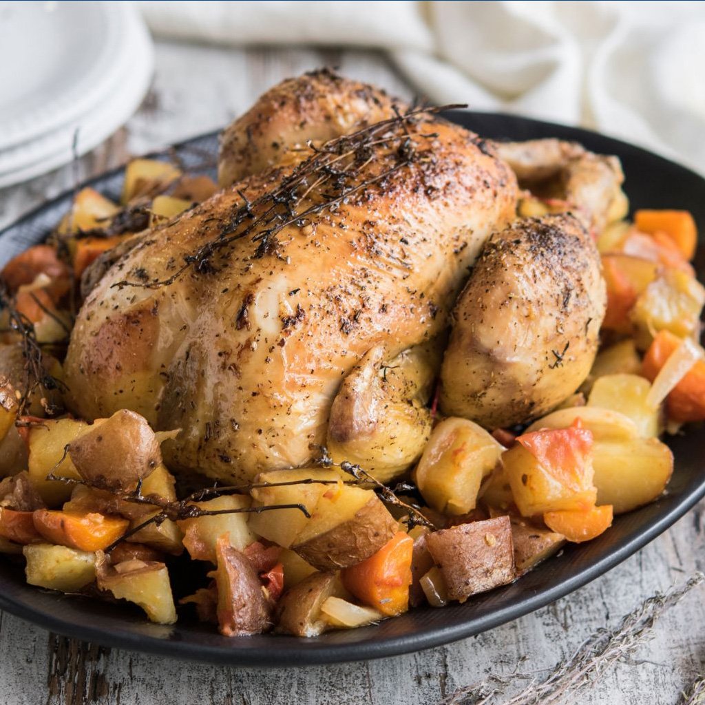 Poulet fermier  ( +/- 1.4 kg )