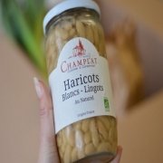Haricots blancs - Lingots au naturel 520 gr (Gard)