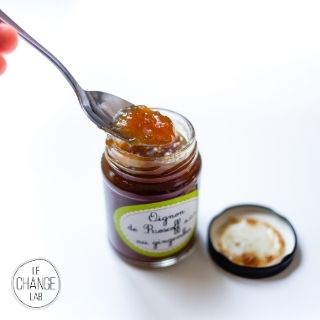 Confit d’oignon Roscoff au Gingembre 120g