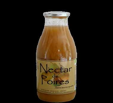 Nectar de poires sans sucres ajoutés 75cl du Mas Daussan (Arles 13)