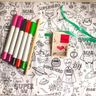 Set de table enfant à colorier