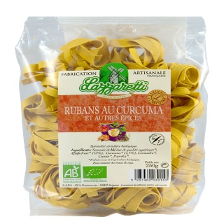Ruban au Curcuma et autres épices Lazzaretti 250 g (Avignon 84)