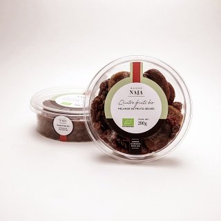 Mélange de 4 fruits séchés de la Maison Naja 200g