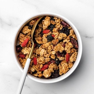 Granola aux baies rouges en vrac de la Maison Naja 250g