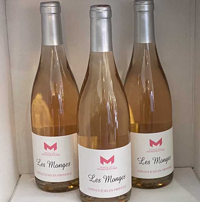Domine de la Mongestine : Les Monges Coteaux d'Aix Rose 75cl