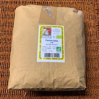 Farine de blés anciens T80 5 kg (Monfuron 04)