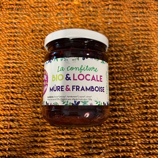 Confiture Mûre & Framboise de la Ferme de Cabrières (Lambesc 13)
