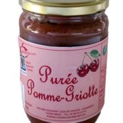 Purée de pommes griottes du Mas Daussan 620 g (13)