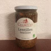 Lentilles saucisses 650 gr (Gard)