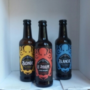 Brasserie poulpe - pack x 3 bière - blonde,blanche,ambrée 33cl